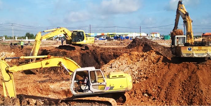 Dịch vụ san lấp mặt bằng giá rẻ tại TPHCM