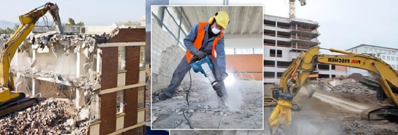 Phá dỡ công trình giá rẻ tại quận 4