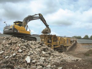 Dọn rác công trình tại quận 7