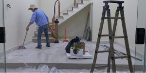 Dọn rác công trình tại quận 8